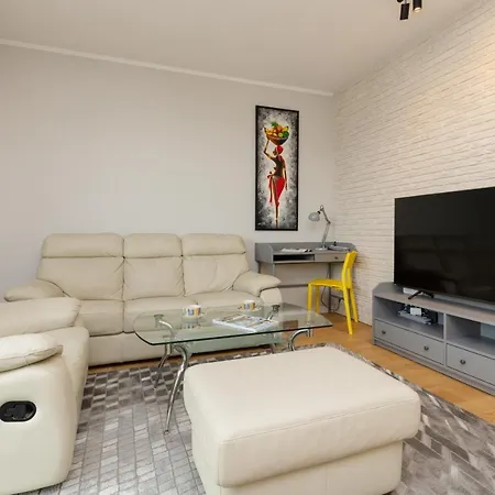 Trendy Apartment With Ac And Parking In Warsaw By Noclegi Renters Esterno foto